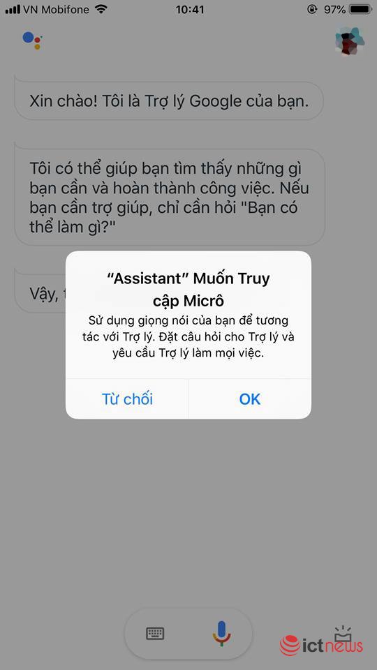 Google Assistant tiếng Việt chính thức cho tải về iPhone tại Việt Nam
