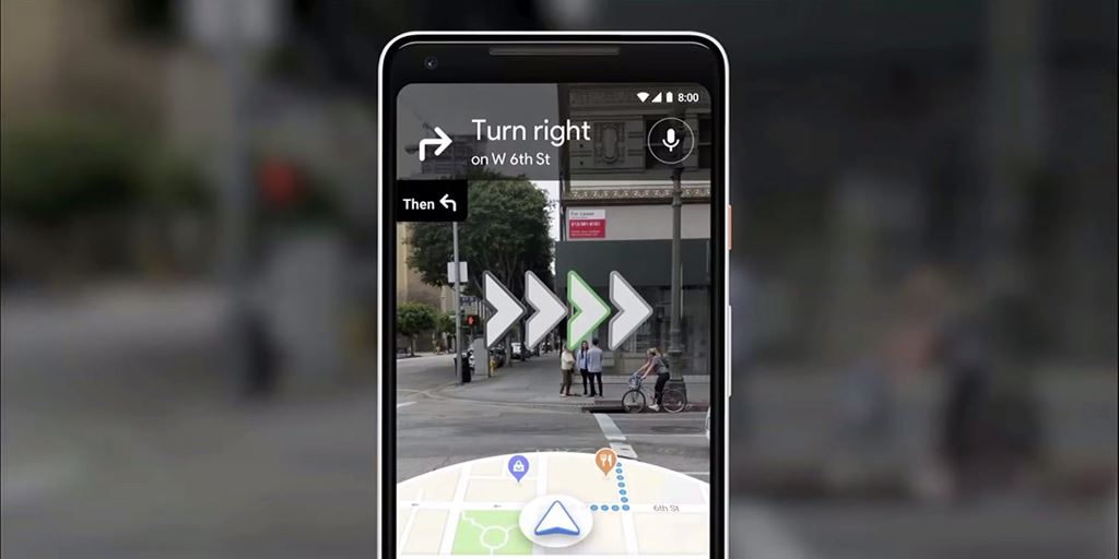 Điện thoại Pixel cập nhật khả năng hướng dẫn đi bộ AR ảnh 1