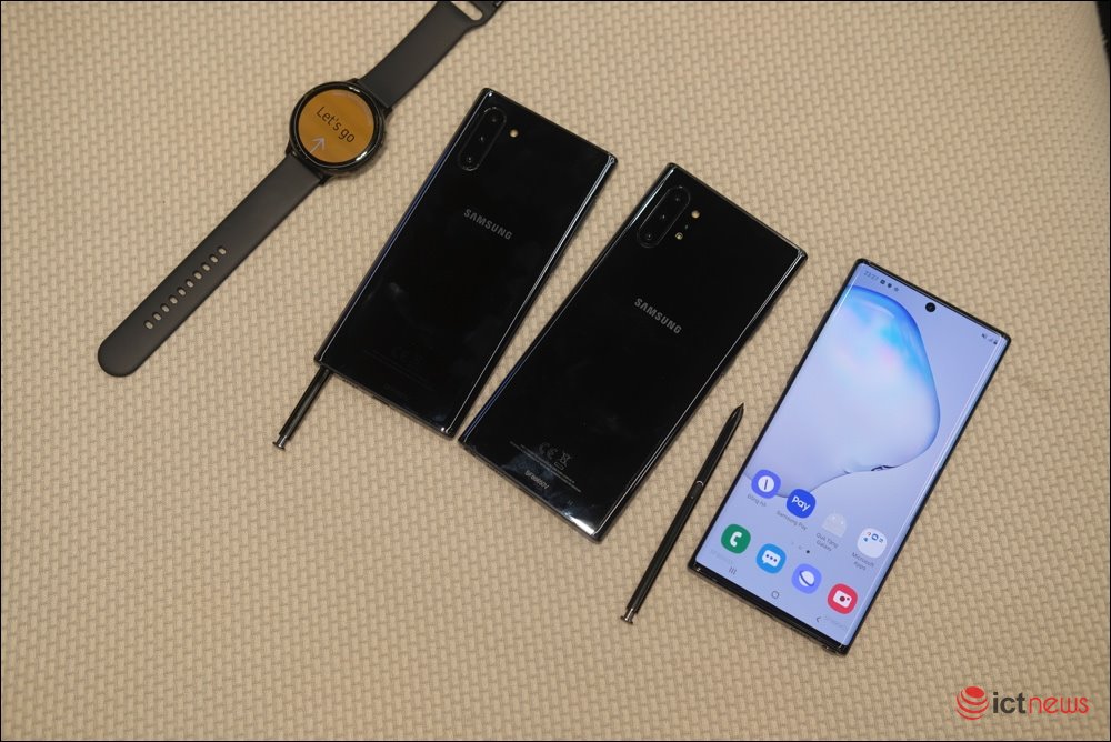 Hình ảnh bộ đôi Galaxy Note 10 tại Việt Nam: màn hình đẹp, bút S Pen mạnh, camera nhiều tính năng hơn
