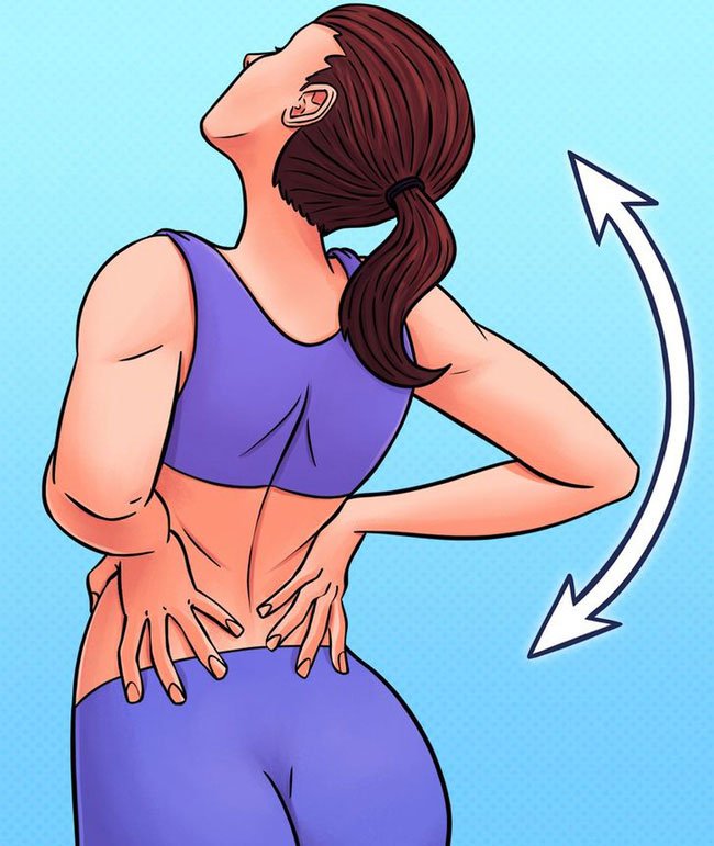 Cách giảm căng thẳng lưng trên ở tư thế đứng