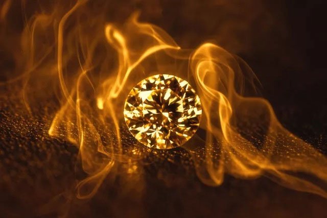Nếu kim cương có thể cháy thì liệu chúng có phải là “vĩnh cửu” không?
