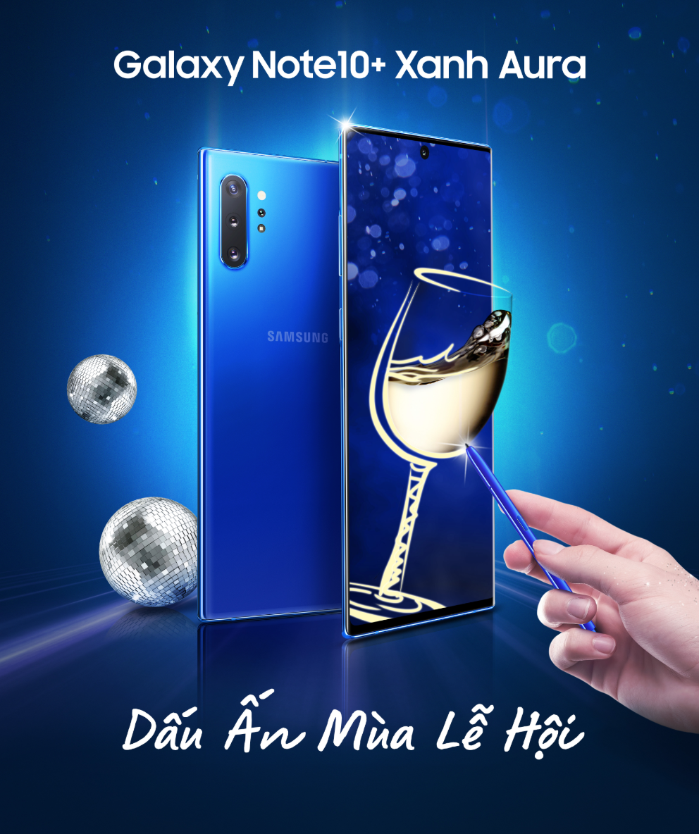 Galaxy Note10+ Xanh Aura thời thượng và Galaxy Note10 Đỏ Aura may mắn ra mắt thị trường Việt  ảnh 2