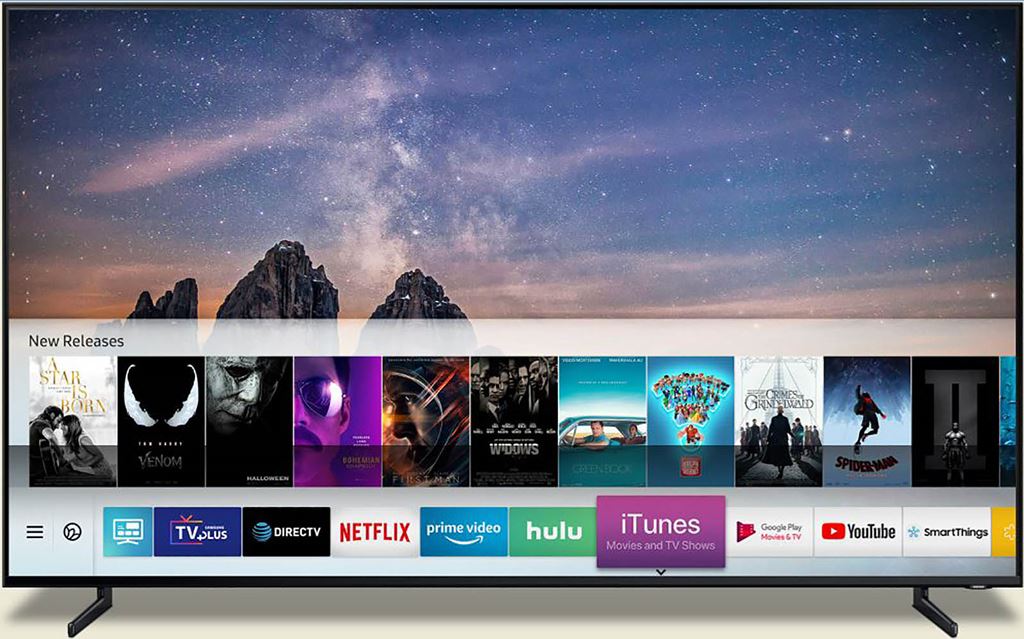Samsung tích hợp iTunes Movies & TV Shows và Hỗ trợ AirPlay 2 với TV từ 2019 ảnh 1