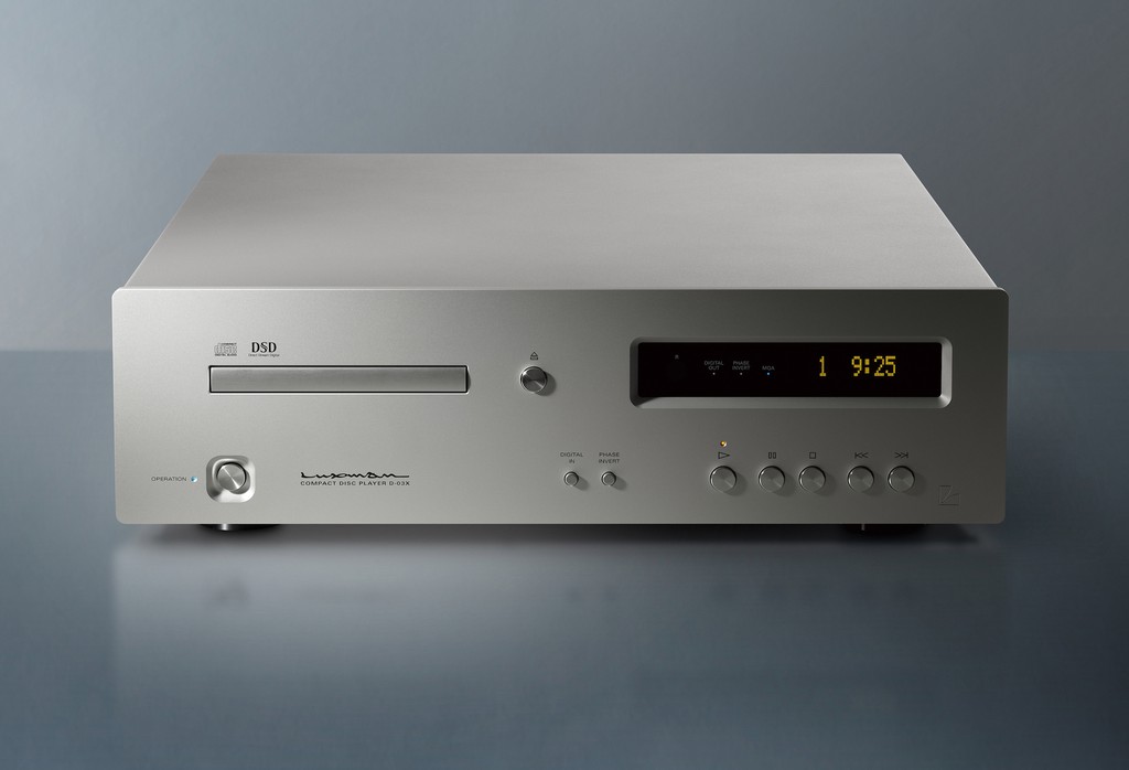 Luxman ra mắt đầu SACD player D-03X, đọc được đĩa MQA-CD ảnh 1