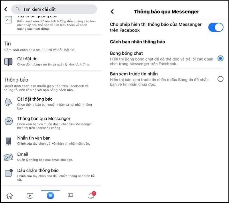 Messenger tren iPhone da co bong bong chat nhung ai cung co the su dung?