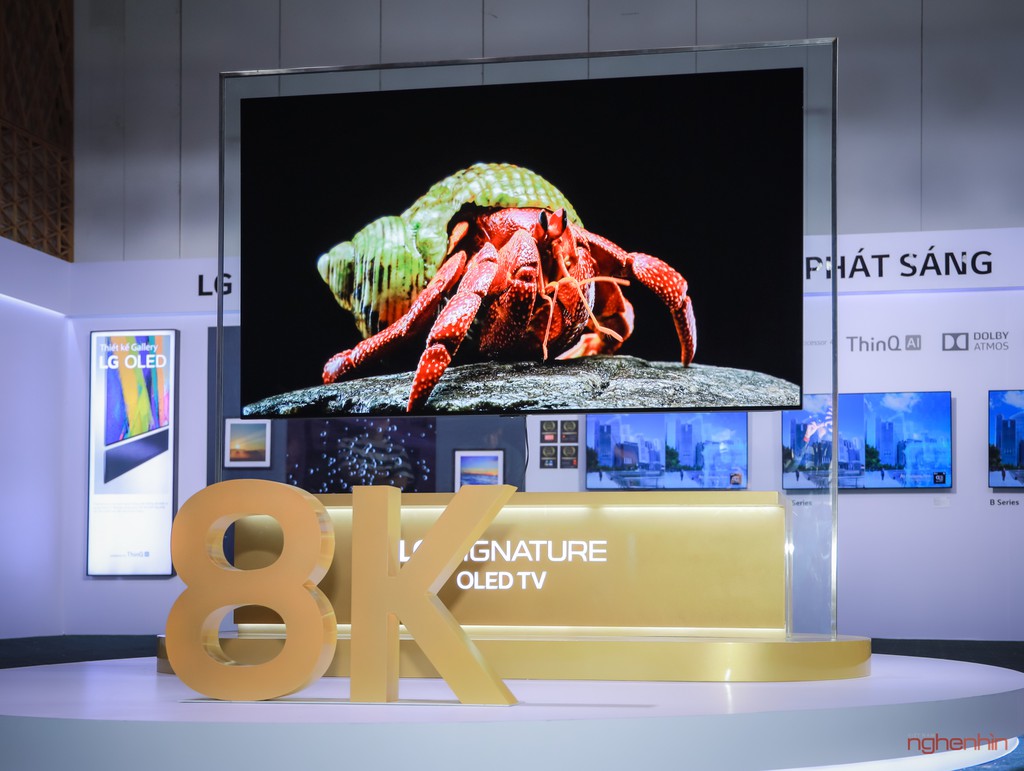 TV LG SIGNATURE OLED 8K đầu tiên và duy nhất ra mắt thị trường Việt giá từ 490 triệu  ảnh 2