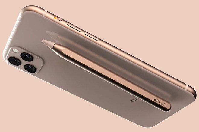 y tuong iphone 11 voi but stylus - galaxy note10 hay doi day hinh anh 1