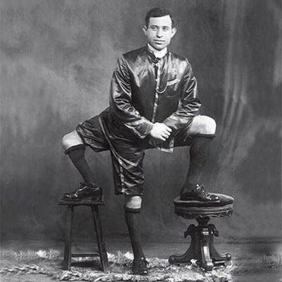 Frank Lentini, người đàn ông ba chân ở Ý sống vào cuối thế kỷ 19 đầu thế kỷ 20