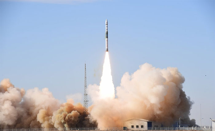 Tên lửa Kuaizhou-1A mang sáu vệ tinh lên quỹ đạo.