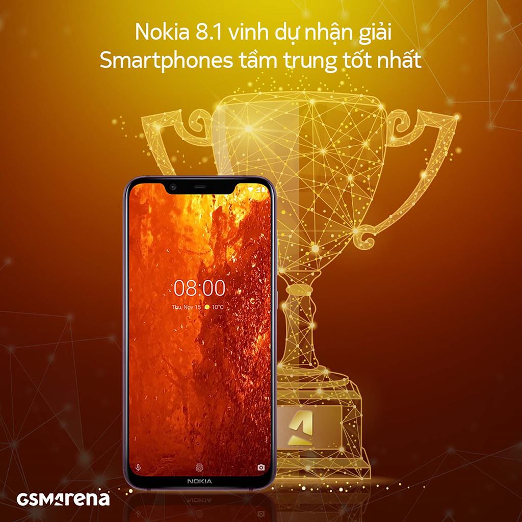 Nokia 8.1 thắng giải “Best Mid-ranger of 2018” do người tiêu dùng bình chọn trên GSMArena ảnh 1