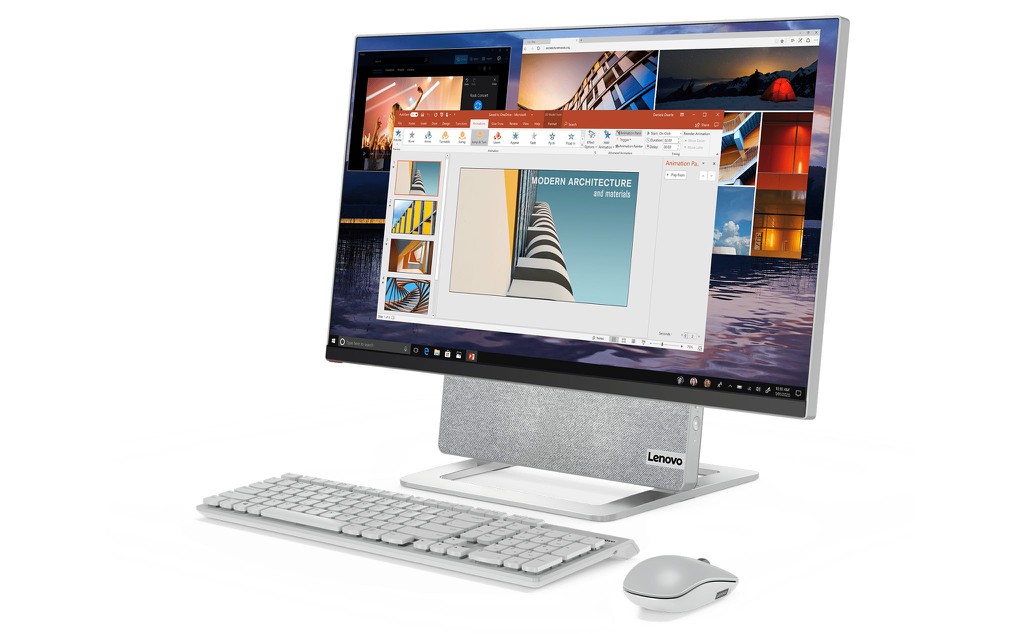 Lenovo ra mắt Yoga AIO 7: máy tính AIO màn hình xoay, Ryzen 7 4800H, RTX 2060, giá từ 1599 USD ảnh 1