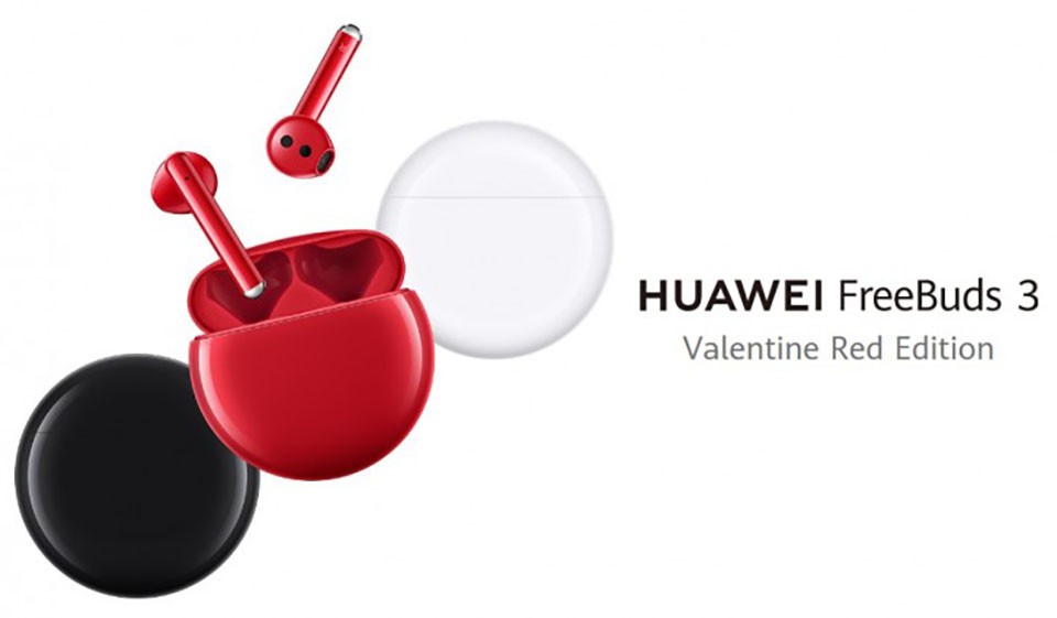 Huawei ra mắt Freebuds 3 phiên bản đỏ cho ngày Lễ Tình Nhân ảnh 1