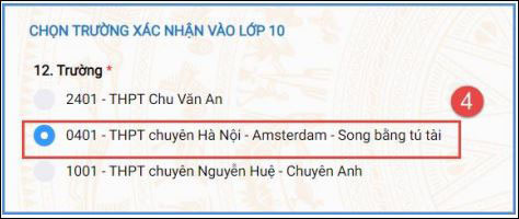 Mở hệ thống xác nhận nhập học trực tuyến vào lớp 10 THPT công lập tại Hà Nội