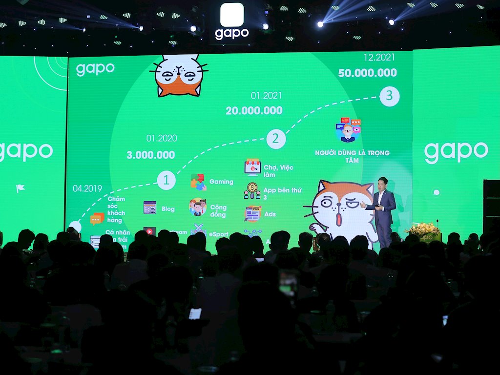 Sau gần 7 tuần ra mắt, mạng xã hội Gapo sắp cán mốc 2 triệu người dùng