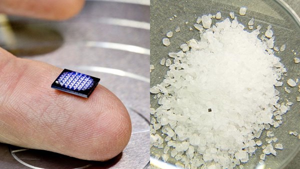 IBM khoe máy tính nhỏ hơn cả hạt muối