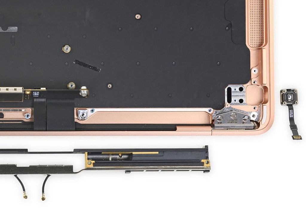 Apple sắp xếp linh kiện cực đẹp và tỉ mỉ, nhìn MacBook Air 2018 là biết ảnh 15