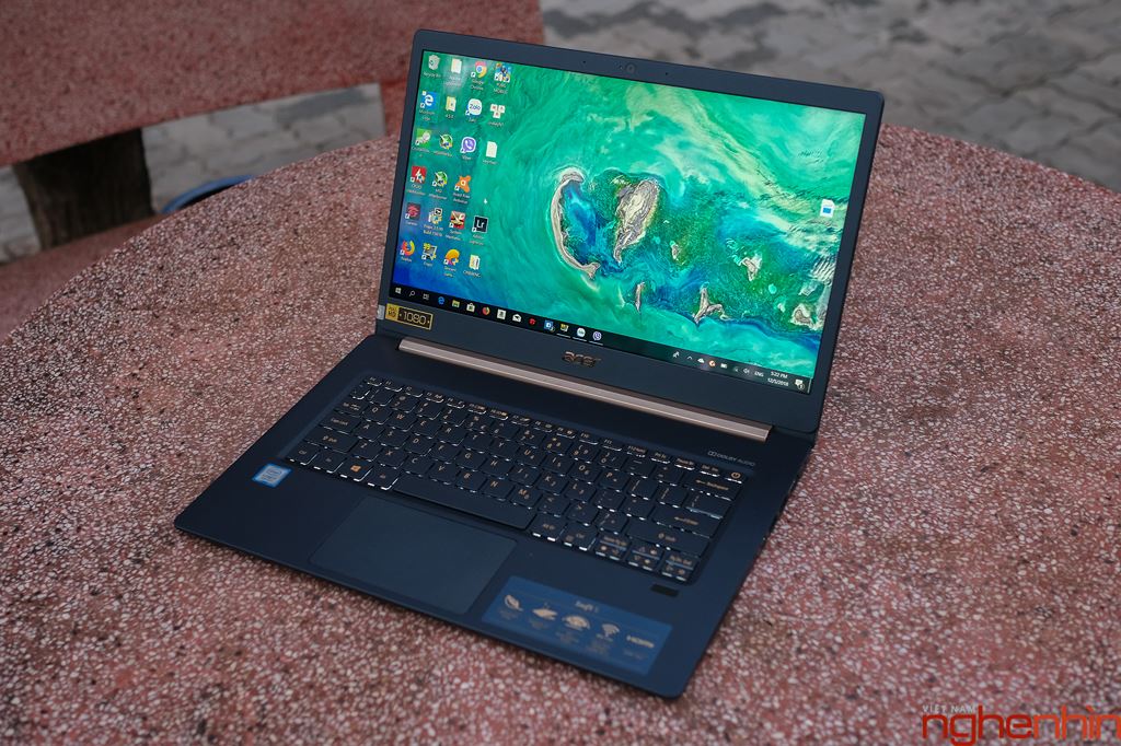 Đánh giá Acer Swift 5 Air Edition 2018: laptop siêu mỏng nhẹ chạy chip Whiskey Lake đầu tiên Việt Nam ảnh 7