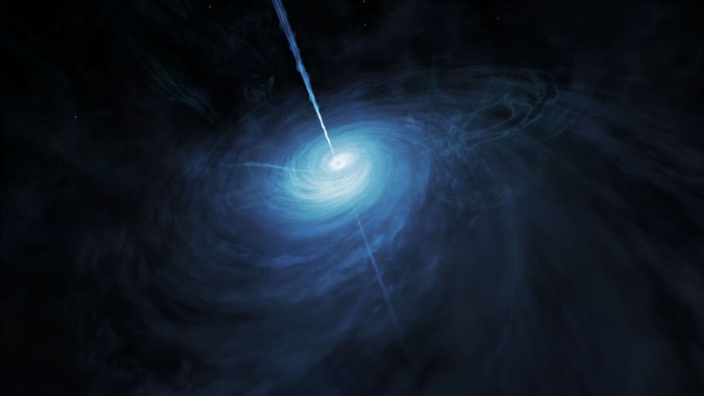 Chuẩn tinh siêu sáng vừa được tìm thấy có tuổi lên tới 12 tỉ năm - Ảnh: Sky News