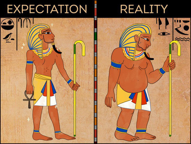 Pharaoh rất dễ bị béo phì