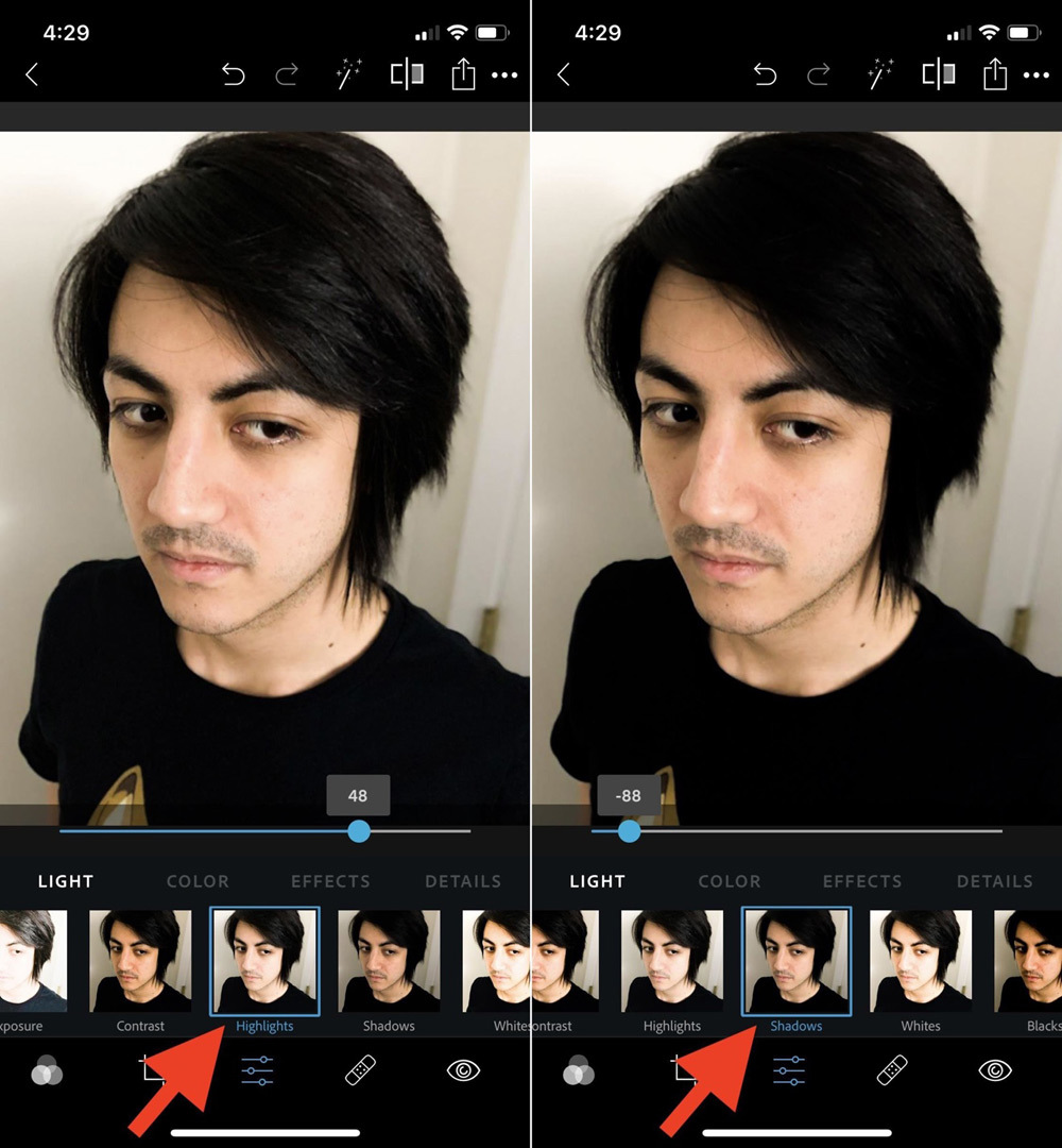 Chỉnh ảnh selfie tuyệt đẹp trên smartphone bằng Photoshop Express
