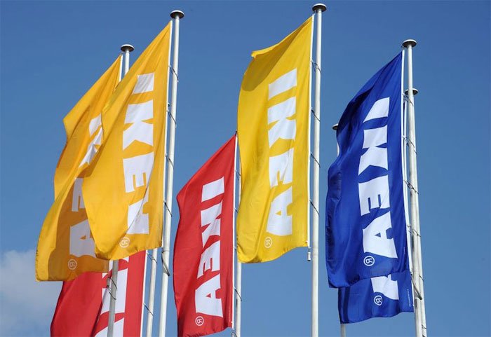 Cái tên IKEA được ghép lại từ những chữ cái đầu tiên của người sáng lập ra công ty.