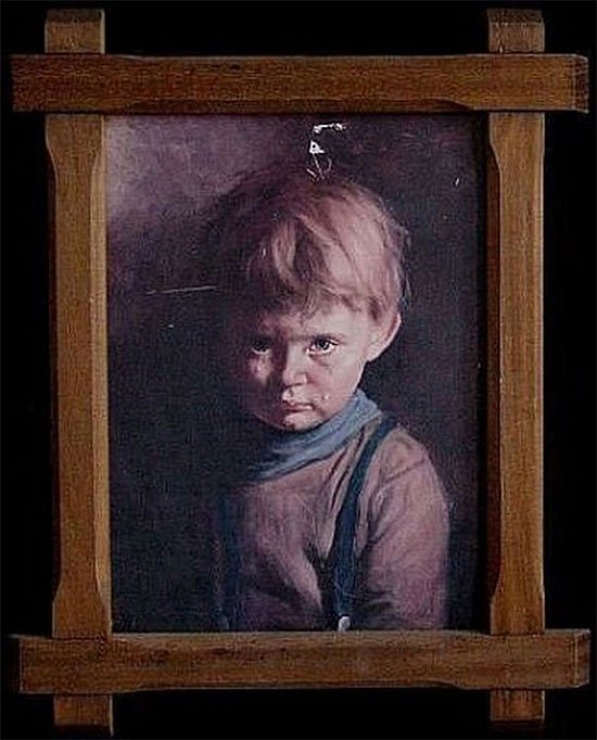 Bức tranh The Crying Boy