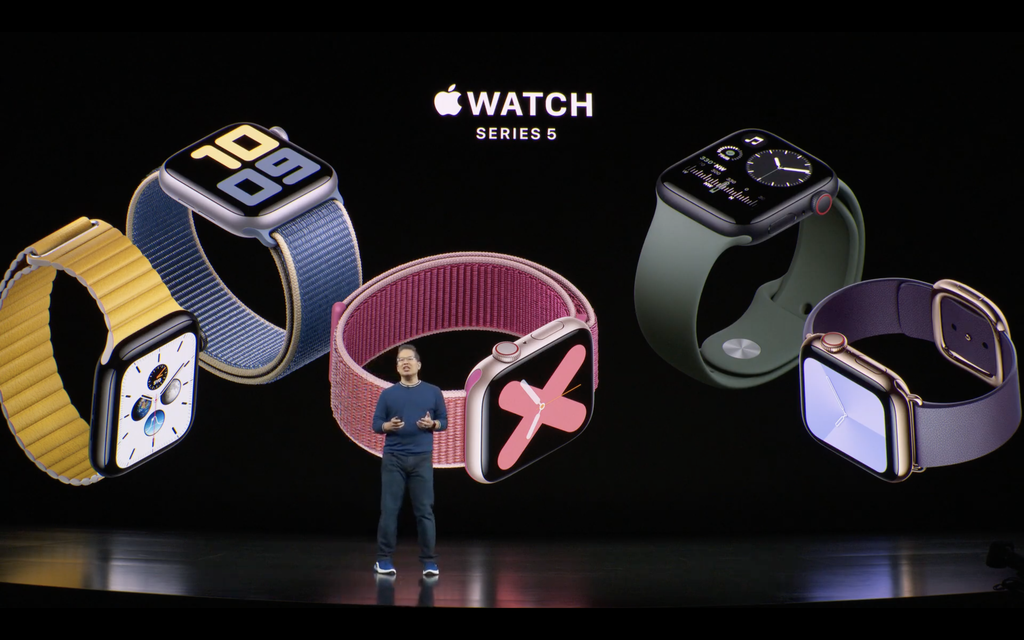 Apple Watch Series 5 ra mắt: màn AMOLED, giá từ 399 USD ảnh 1