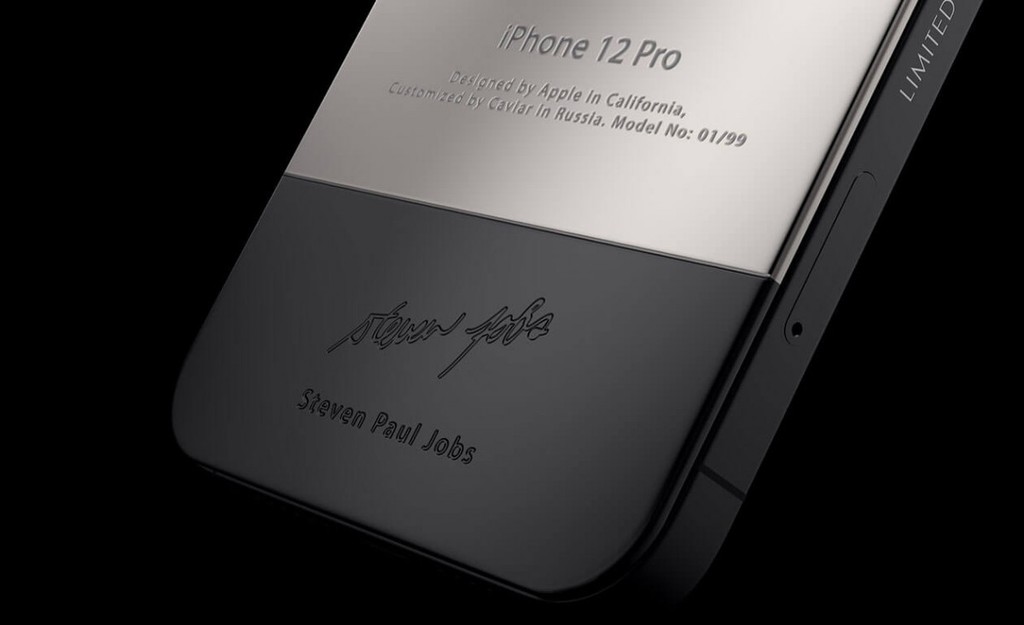iPhone 12 Pro “độ” iPhone 4, gắn mảnh áo của Steve Jobs, giá 10.000 USD ảnh 2