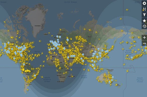 Tại sao nhiều chuyến bay quốc tế cứ vòng vèo?