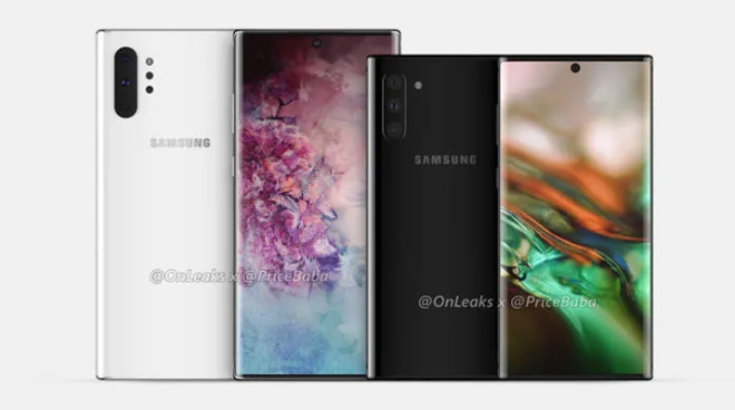 galaxy note 10 se duoc tich hop chip cuc manh, iphone xs max lo so hinh anh 1