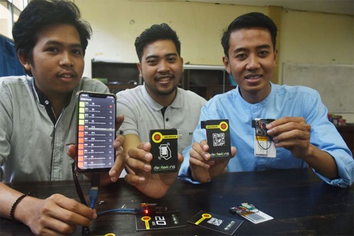 Deoterions là phát minh của bộ ba sinh viên đại học Brawijaya, miền Đông đảo Java.