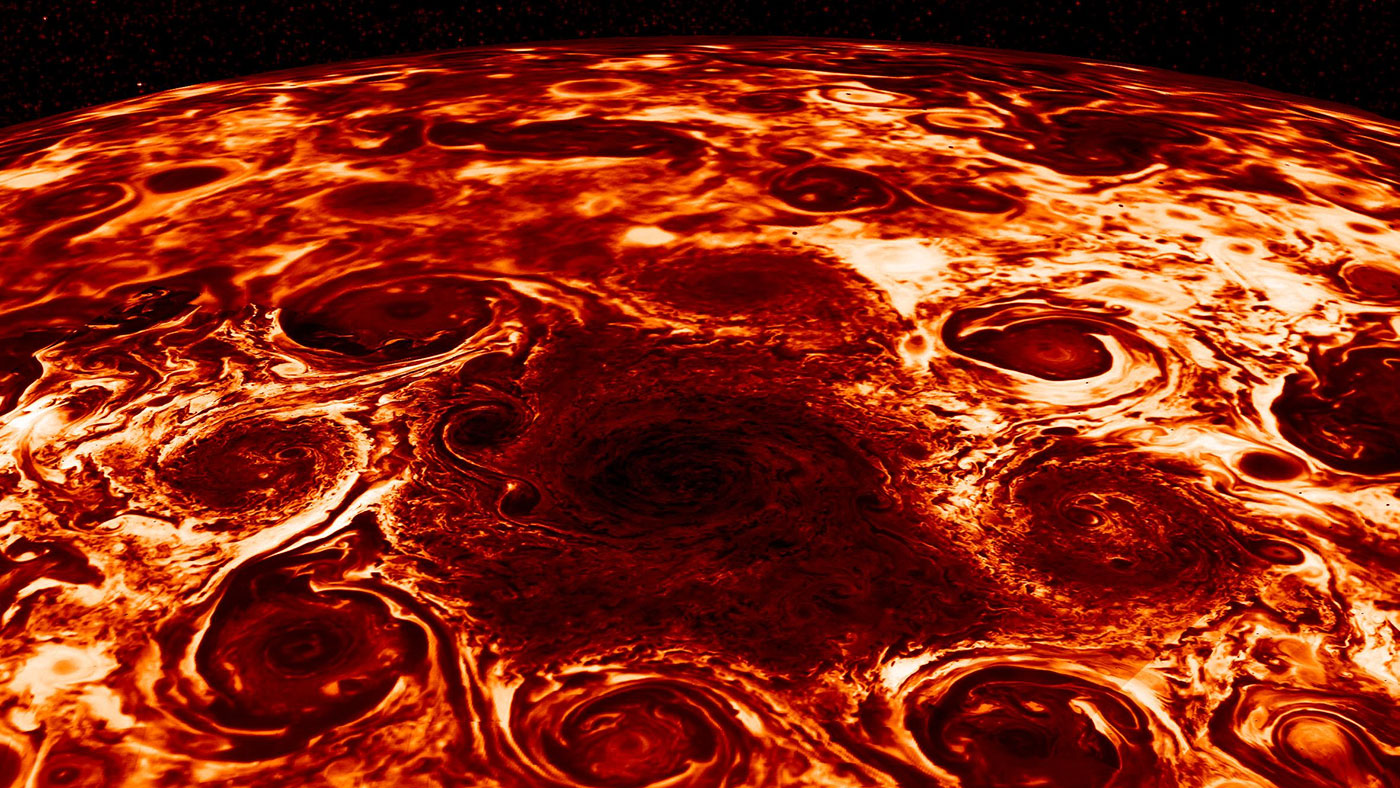Xếp thành hình dạng kỳ lạ, những cơn lốc xoáy khổng lồ trên Sao Thổ khiến giới khoa học sửng sốt - Ảnh 1.