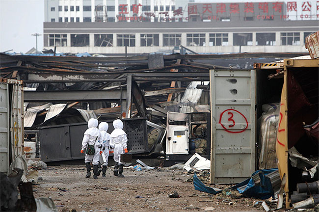 Nổ kho hóa chất Thiên Tân khiến 173 người chết, 700 người bị thương: