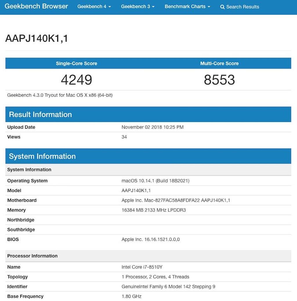 Macbook Air 2018 chuẩn bị có thêm phiên bản Intel i7 ảnh 2