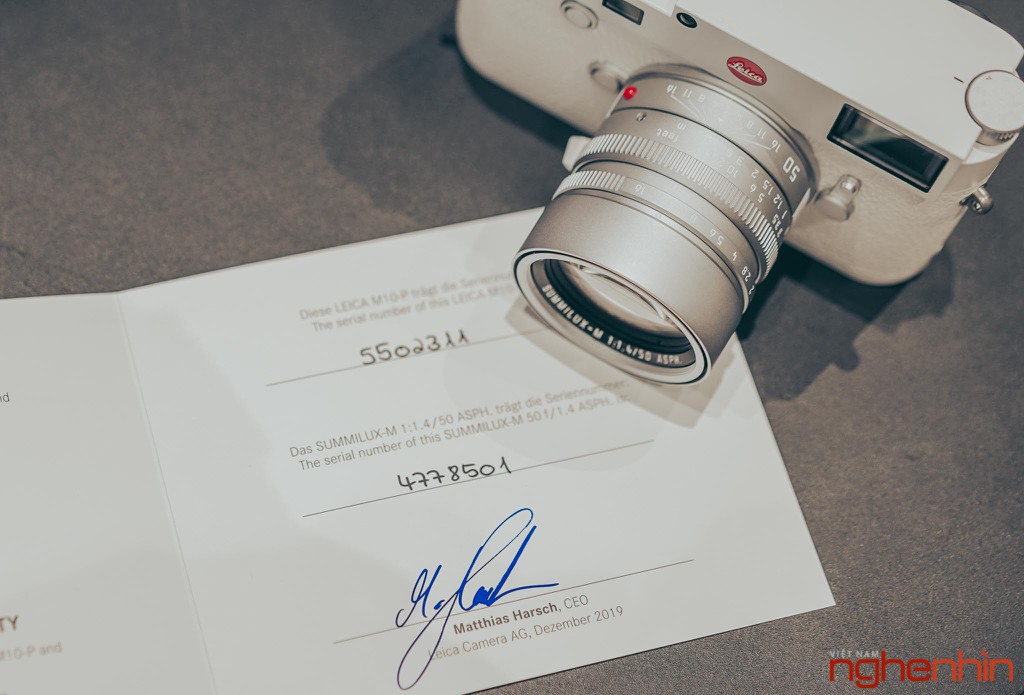 Trên tay Leica M10-P ‘White’ Edition tại Việt Nam: giá 420 triệu, giới hạn 350 chiếc ảnh 15