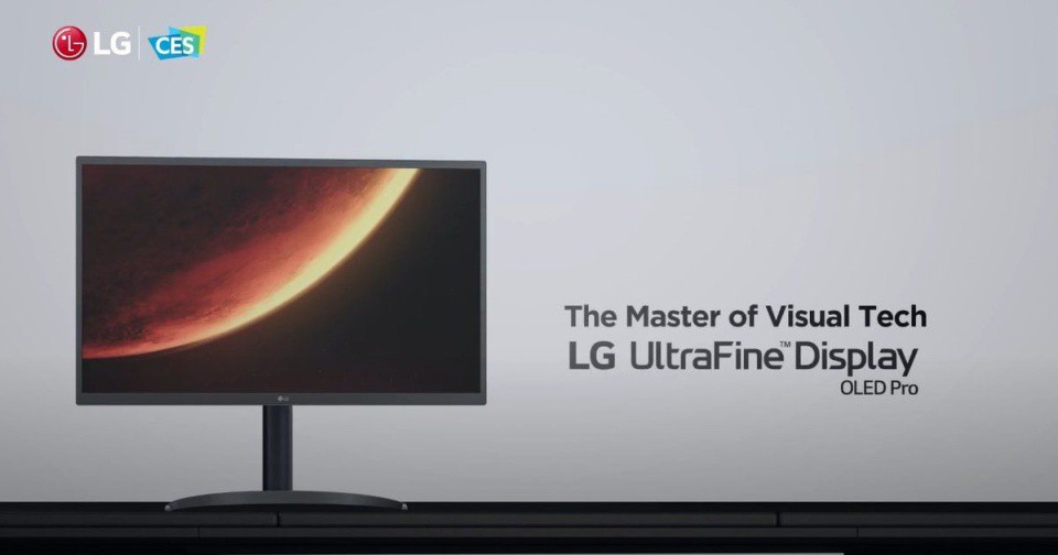 LG 4K UltraFine là màn hình đầu tiên có tấm nền OLED ảnh 1