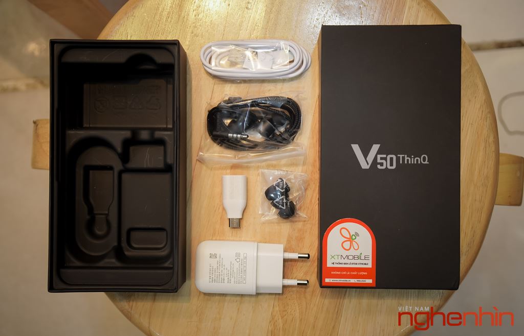 Trên tay LG V50 Thinq đầu tiên về Việt Nam: 5 camera, hỗ trợ mạng 5G  ảnh 8