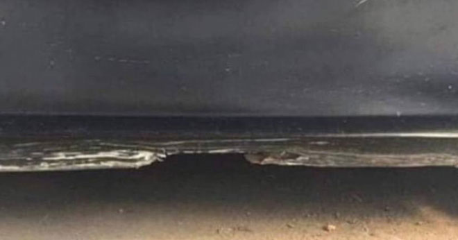 Đây có thực sự là khung cảnh đêm tối trên một bãi biển sau bão?
