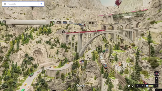 Google chế tạo chiếc xe Street View thu nhỏ, để giúp chúng ta có thể tham quan bên trong mô hình lớn nhất thế giới - Ảnh 9.