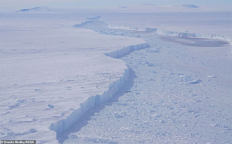  Theo NASA, tảng băng khổng lồ này có thể không tồn tại lâu.