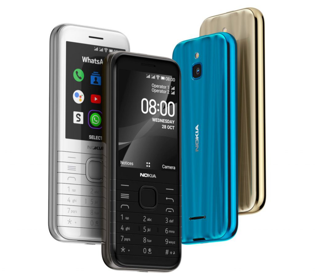 Nokia 8000 4G ra mắt: màn hình 2.8 inch, chip Snapdragon 210, giá 2,1 triệu ảnh 2