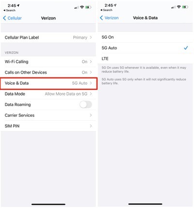 Những cách tiết kiệm dữ liệu 5G trên iPhone 12