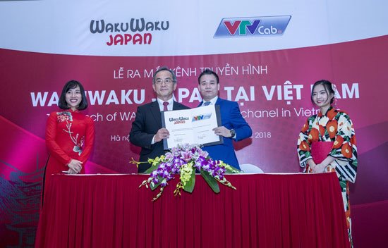 Ra mắt kênh truyền hình Wakuwaku Japan tại Việt Nam