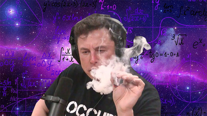 Elon Musk hút cần sa trong một lần lên sóng radio -