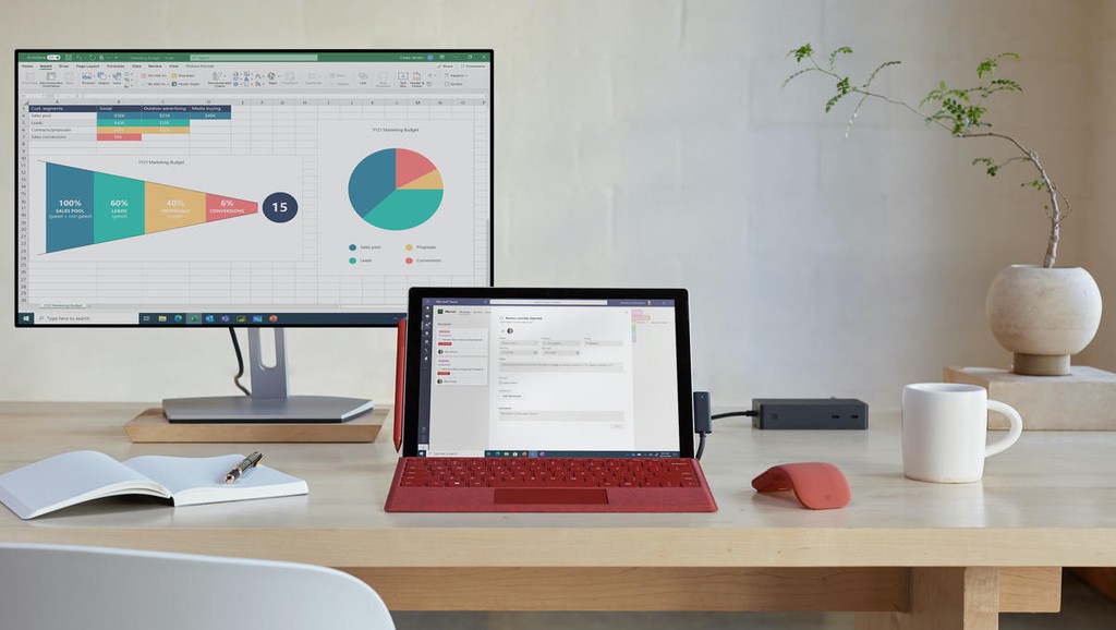 Surface Pro 7+ ra mắt: thêm tính năng mới mẻ, bổ sung LTE ảnh 1