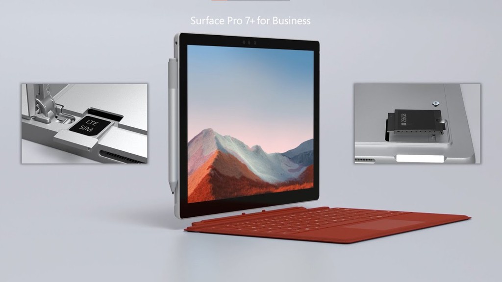 Surface Pro 7+ ra mắt: thêm tính năng mới mẻ, bổ sung LTE ảnh 2