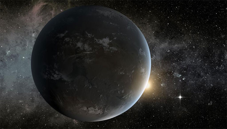 Ảnh đồ họa của NASA mô tả một ngoại hành tinh có thể mang sự sống