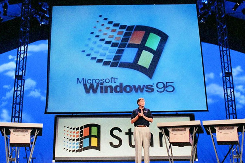 40 nam Bill Gates thay doi the gioi cung Microsoft hinh anh 4 20150824_bill_gates_microsoft_windows_95_launch.0.1467092678.0.jpg