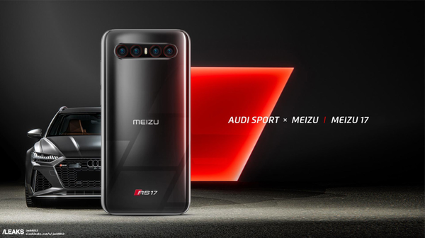 Meizu 17 phiên bản đặc biệt của Audi bị rò rỉ ảnh 1