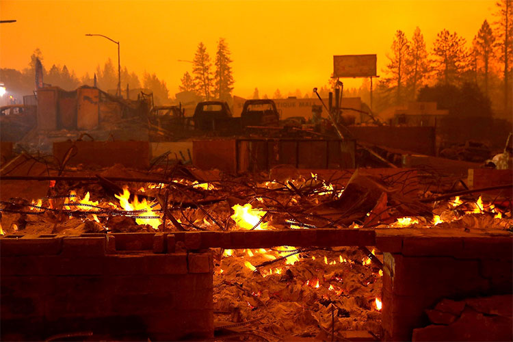 California đang cháy